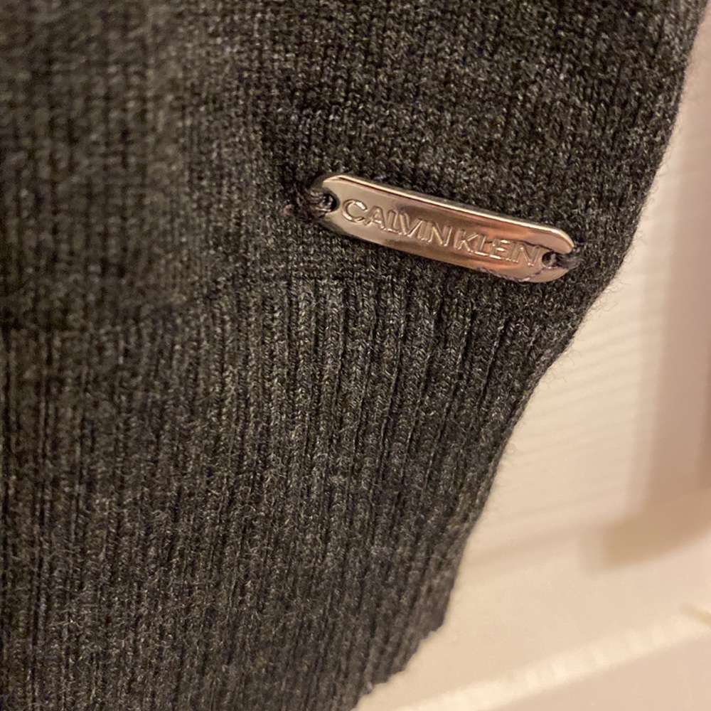 Calvin Klein Lightweight Color-Block Turtleneck - image 3